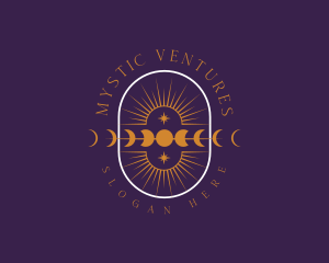 Mystical Psychic Moon logo design