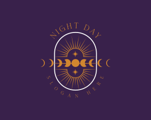 Mystical Psychic Moon logo design