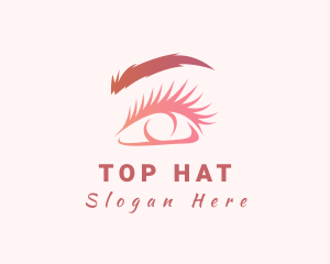 Beauty Woman Eye Perm Logo