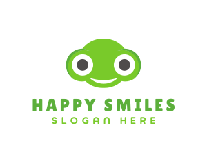 Frog Toad Smile logo design