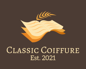 Classic Educational Book  logo design