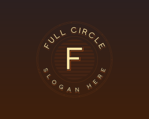 Minimalist Circle Brand logo design