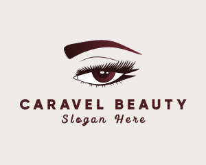 Feminine Eyelash Beauty logo design