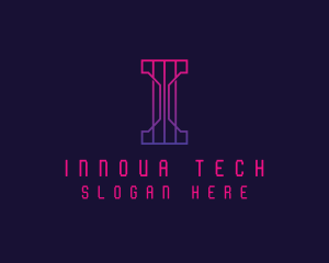 Generic Tech Letter I logo design