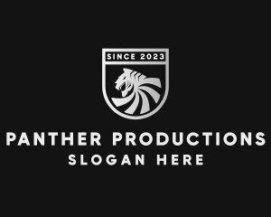 Wild Tiger Shield logo design