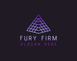 Technology Pyramid Firm logo design