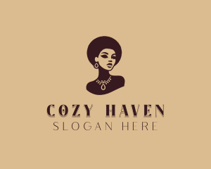 Curly Woman Stylist Logo