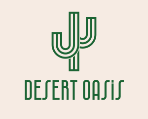Cactus Letter J  logo