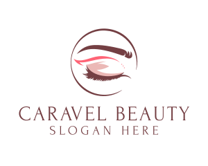 Eyeshadow Beauty Makeup logo design