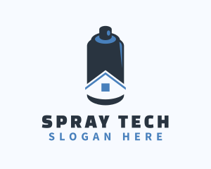 Spray Paint Refurbish logo design