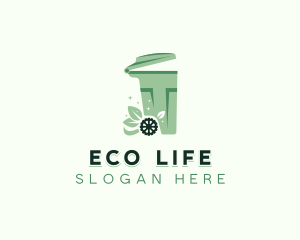 Eco Waste Disposal logo design