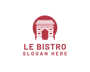 Arc De Triomphe logo design