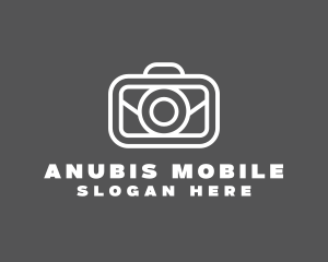 Briefcase Camera Photo logo design