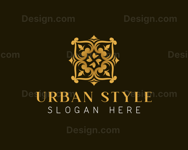 Pattern Decorative Floral Logo