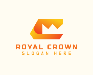 Royal Crown Letter C logo