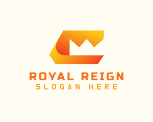 Royal Crown Letter C logo