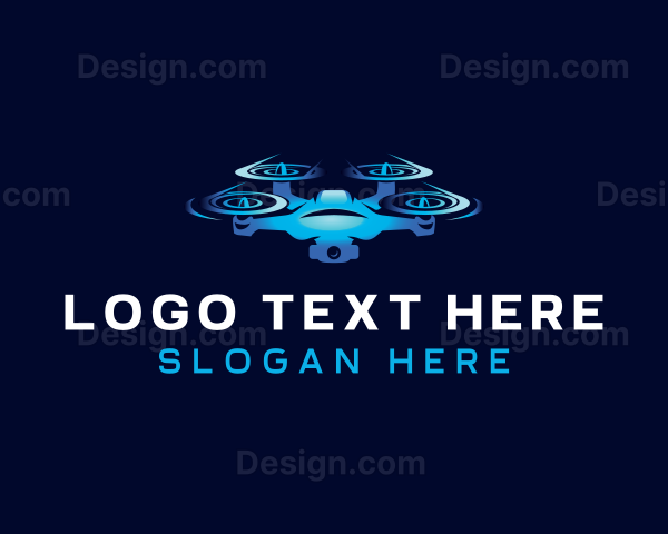 Aerial Drone Camera Logo