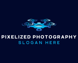 Aerial Drone Camera logo design