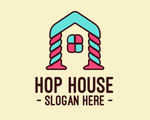 Candy Arch House logo design