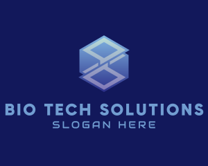 Cyber Tech Cube logo design