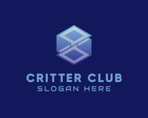 Cyber Tech Cube logo design