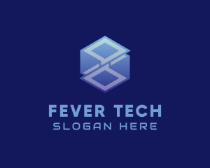 Cyber Tech Cube logo design