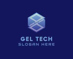 Cyber Tech Cube logo design