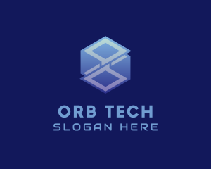 Cyber Tech Cube logo design