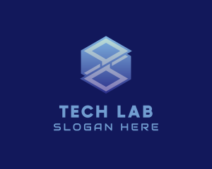 Cyber Tech Cube logo design