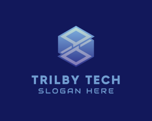 Cyber Tech Cube logo design