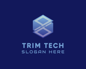 Cyber Tech Cube logo design