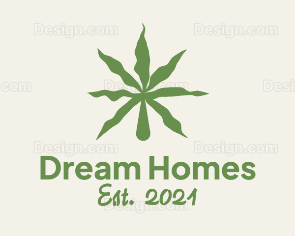 CBD Cannabis Dispensary Logo