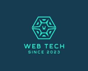 Cyber Hexagon Technology Software logo design