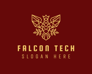 Falcon Bird Crest logo