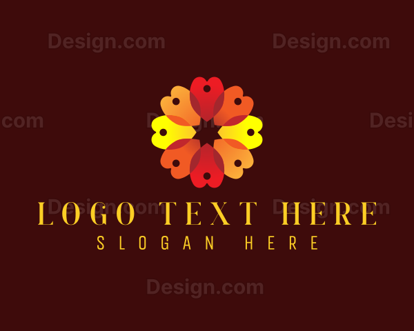 Bloom Flower Petal Logo