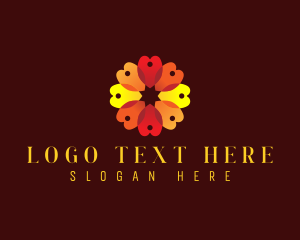 Bloom Flower Petal logo