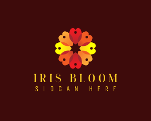 Bloom Flower Petal logo design