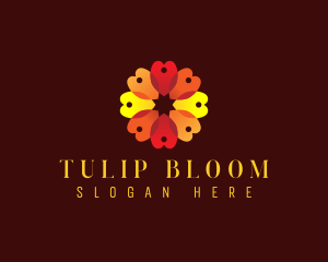 Bloom Flower Petal logo design