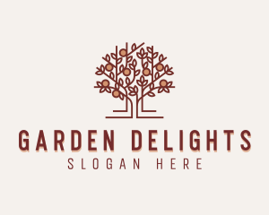 Fruit Tree Garden logo design