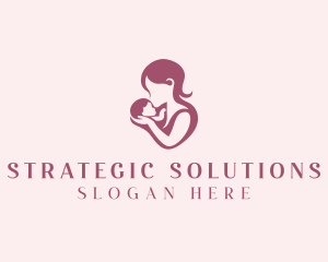 Pediatric Mother Childcare logo design