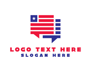 Patriotic Chat Boxes logo