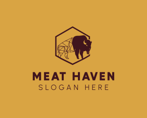 Buffalo Ranch Meat logo design