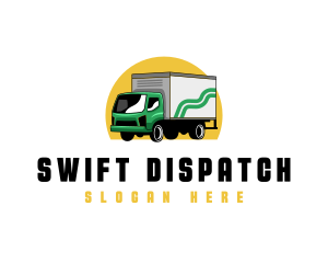 Freight Trucking Delivery logo design