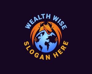 Dragon Creature World logo