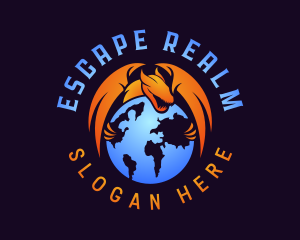 Dragon Creature World logo