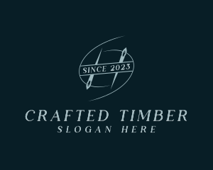 Needle Tailoring Thread logo design