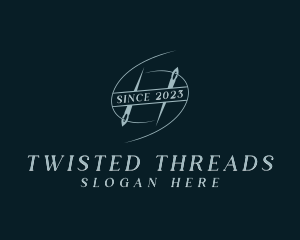 Needle Tailoring Thread logo design