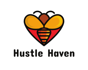 Bee Love Heart logo