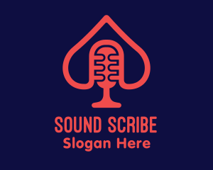 Spade Microphone Podcast logo