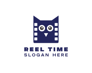 Owl Films Media logo design